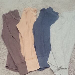 Aerie Women's Sweater Collection in Brown, Cream, Blue, and Gray
